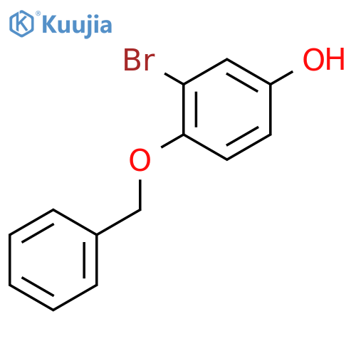 4-(Benzyloxy)-3-bromophenol structure