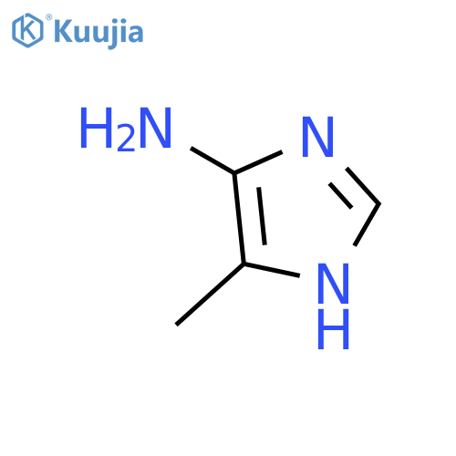 1H-Imidazol-4-amine, 5-methyl- structure
