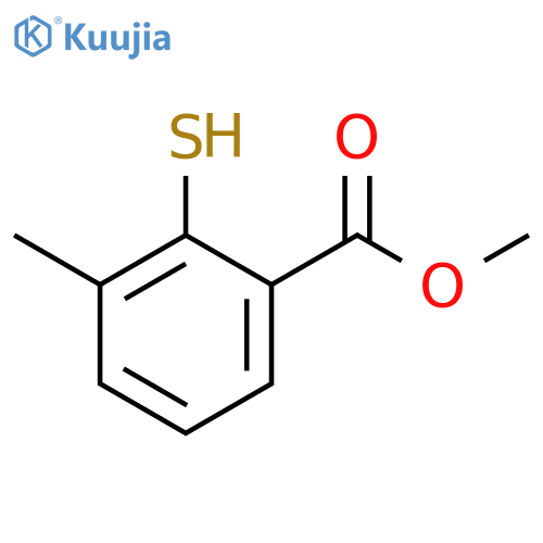 methyl 3-methyl-2-sulfanylbenzoate structure