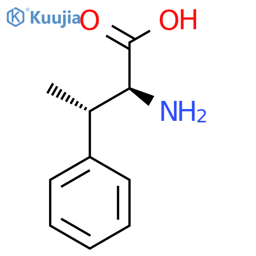 (2S,3S)-2-Amino-3-phenylbutanoic acid structure