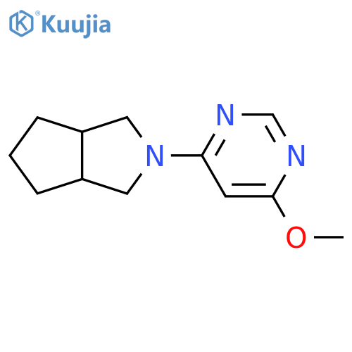 4-Methoxy-6-{octahydrocyclopenta[c]pyrrol-2-yl}pyrimidine structure