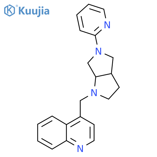 4-{[5-(Pyridin-2-yl)-octahydropyrrolo[2,3-c]pyrrol-1-yl]methyl}quinoline structure