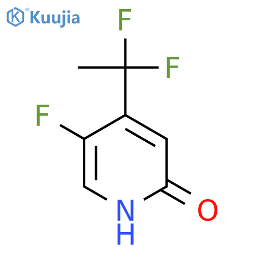 4-(1,1-Difluoroethyl)-5-fluoropyridin-2-ol structure