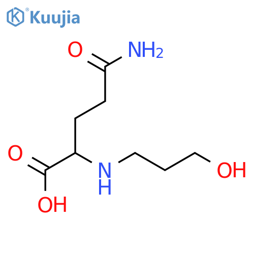 L-Glutamine,N-(3-hydroxypropyl)-, homopolymer (9CI) structure