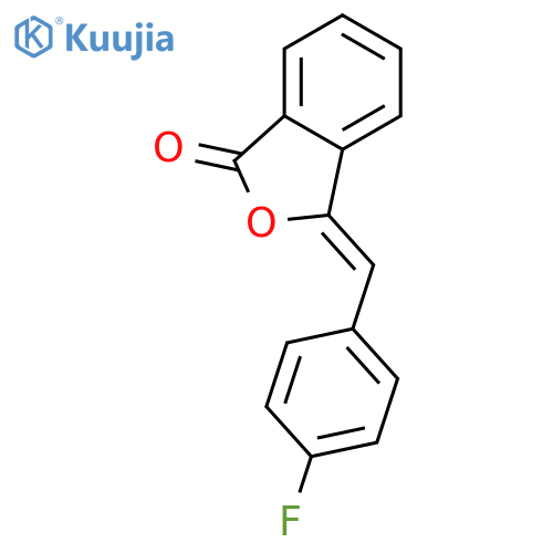 3-[(4-Fluorophenyl)methylene]phthalide structure