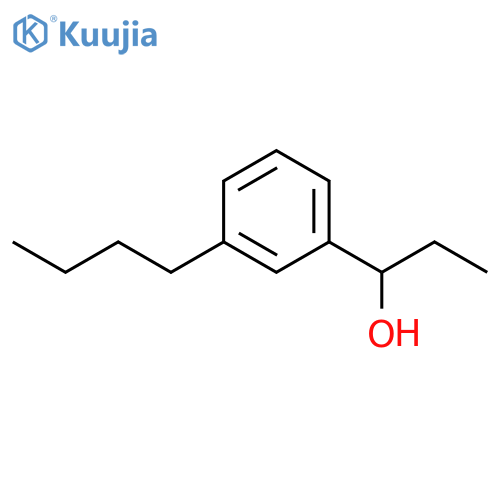 Benzenemethanol, 3-butyl-α-ethyl- structure