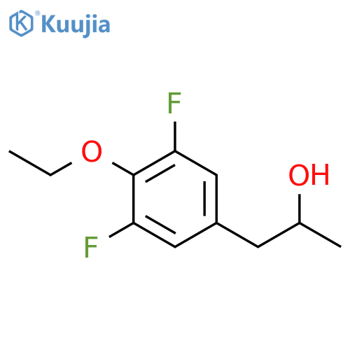 4-ethoxy-3,5-difluoro-α-methyl-Benzeneethanol structure