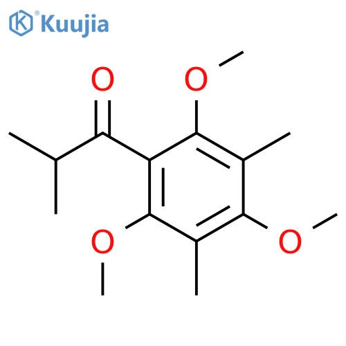 1-Propanone,2-methyl-1-(2,4,6-trimethoxy-3,5-dimethylphenyl)- structure