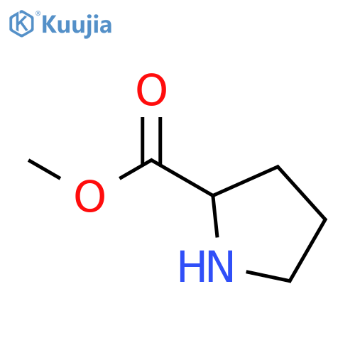 methyl (2S)-pyrrolidine-2-carboxylate structure