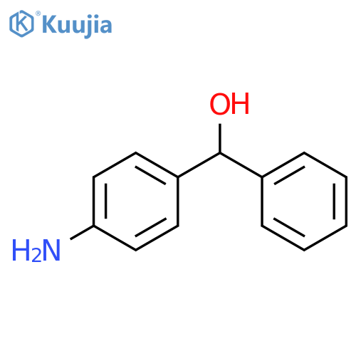 (4-Aminophenyl)(phenyl)methanol structure