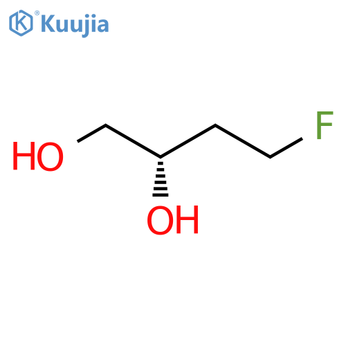 (2S)-4-Fluorobutane-1,2-diol structure