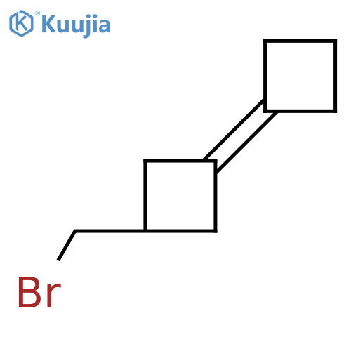 1-(Bromomethyl)-3-cyclobutylidenecyclobutane structure