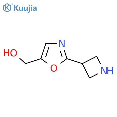 [2-(Azetidin-3-yl)-1,3-oxazol-5-yl]methanol structure