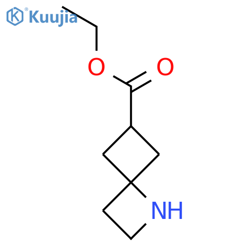 ethyl (4r,6r)-1-azaspiro3.3heptane-6-carboxylate structure
