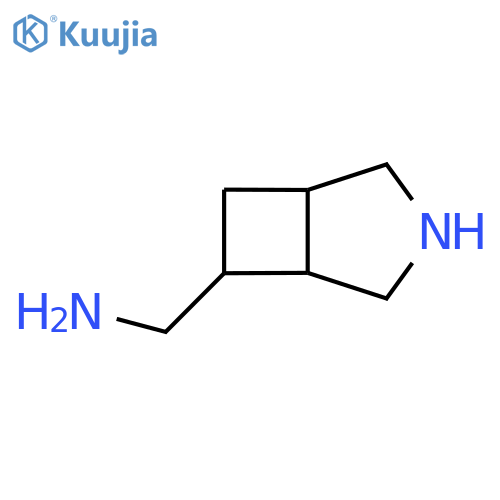 {3-azabicyclo3.2.0heptan-6-yl}methanamine structure