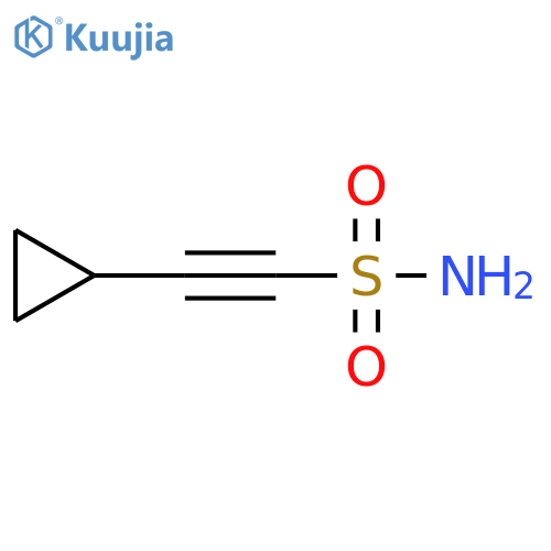 Ethynesulfonamide, 2-cyclopropyl- structure