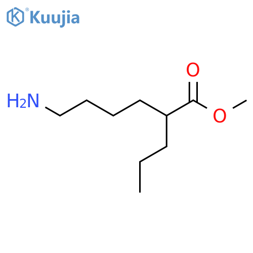 Methyl 6-amino-2-propylhexanoate structure
