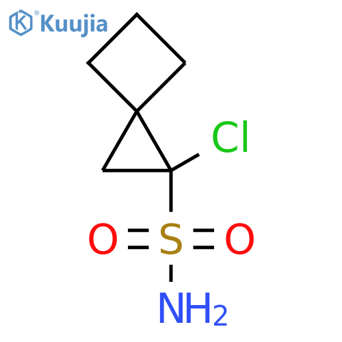 1-chlorospiro2.3hexane-1-sulfonamide structure