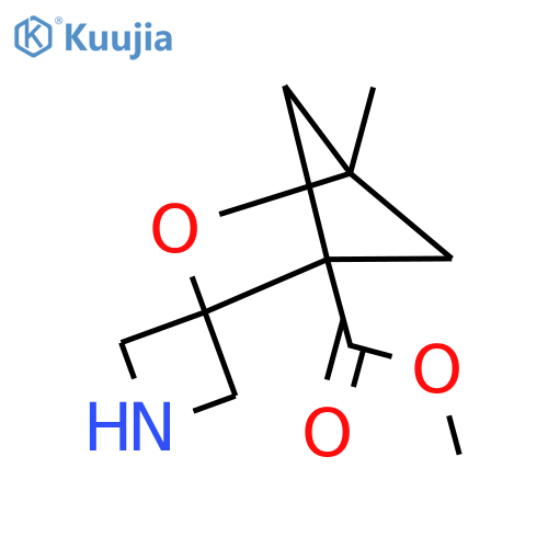 methyl 4'-methyl-3'-oxaspiroazetidine-3,2'-bicyclo2.1.1hexane-1'-carboxylate structure