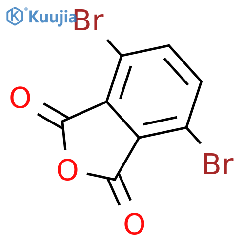 3,6-Dibromophthalic Anhydride structure