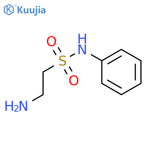 2-amino-N-phenylethane-1-sulfonamide structure