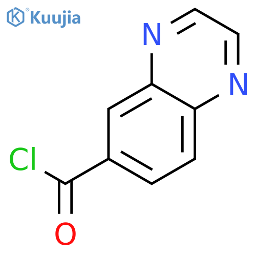 Quinoxaline-6-carbonyl chloride structure