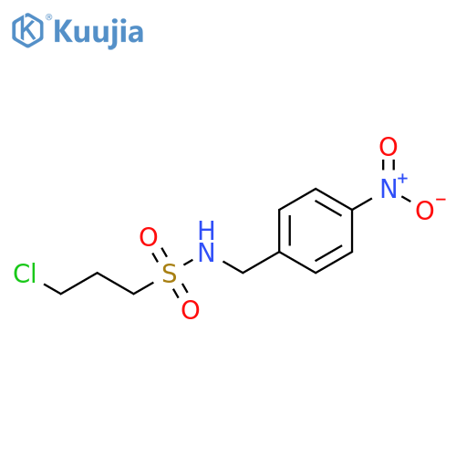 3-Chloro-N-(4-Nitrophenyl)MethylPropane-1-Sulfonamide structure