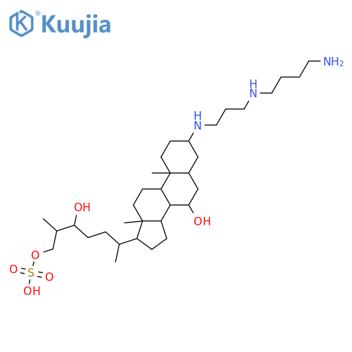 Squalamine; 24-O-Desulfo, 26-sulfooxy structure