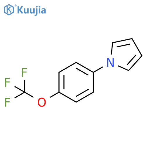 1H-Pyrrole, 1-[4-(trifluoromethoxy)phenyl]- structure