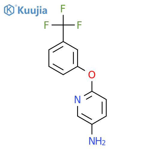 6-3-(Trifluoromethyl)PhenoxyPyridin-3-Amine structure