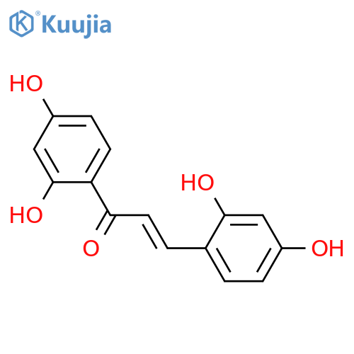 2-Propen-1-one, 1,3-bis(2,4-dihydroxyphenyl)- structure