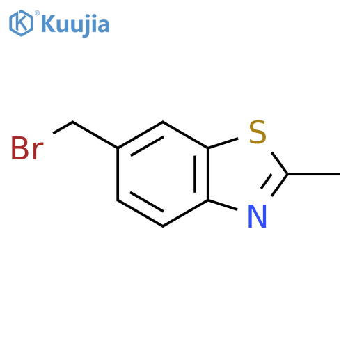 6-(Bromomethyl)-2-methylbenzo[d]thiazole structure