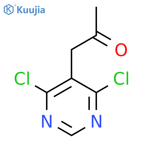 1-(4,6-dichloropyrimidin-5-yl)propan-2-one structure