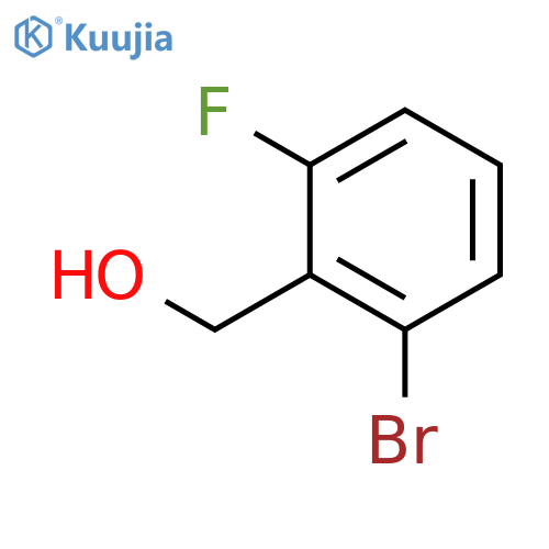 (2-Bromo-6-fluorophenyl)methanol structure