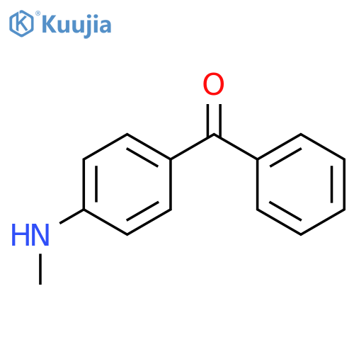 4-benzoyl-N-methylaniline structure