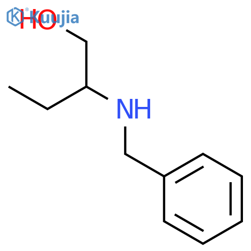 (2S)-2-(benzylamino)butan-1-ol structure
