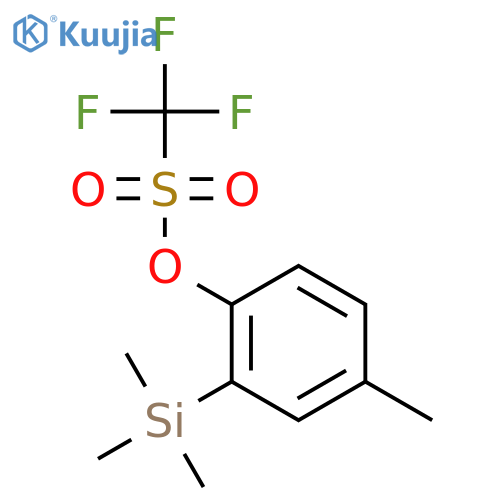 4-Methyl-2-(trimethylsilyl)phenyl Trifluoromethanesulfonate structure