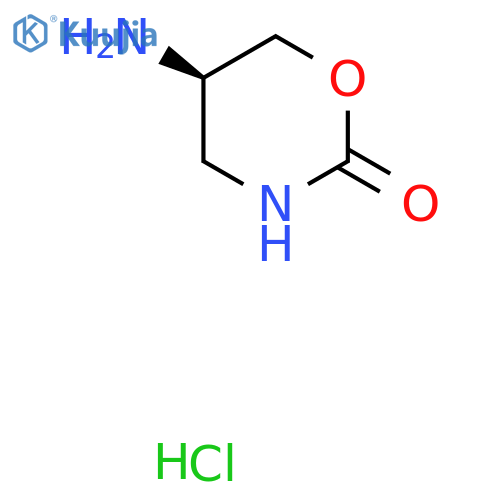 (5R)-5-amino-1,3-oxazinan-2-one hydrochloride structure