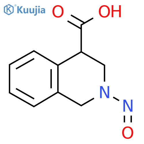 2-Nitroso-1,2,3,4-tetrahydroisoquinoline-4-carboxylic acid structure