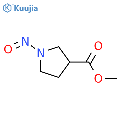 methyl 1-nitrosopyrrolidine-3-carboxylate structure
