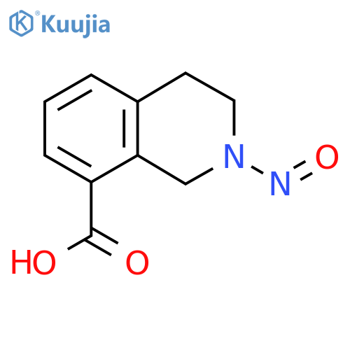 2-Nitroso-1,2,3,4-tetrahydroisoquinoline-8-carboxylic acid structure