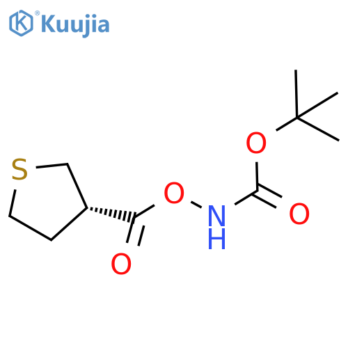 (S)-3-Boc-amino-tetrahydro-thiophene-3-carboxylic acid structure