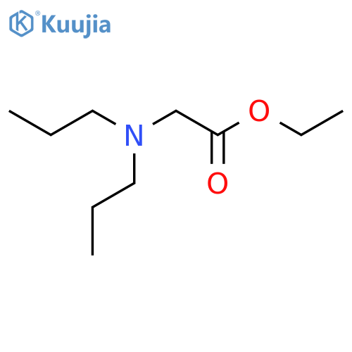 Ethyl 2-(dipropylamino)acetate structure