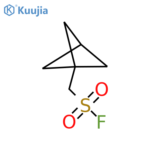 {bicyclo1.1.1pentan-1-yl}methanesulfonyl fluoride structure