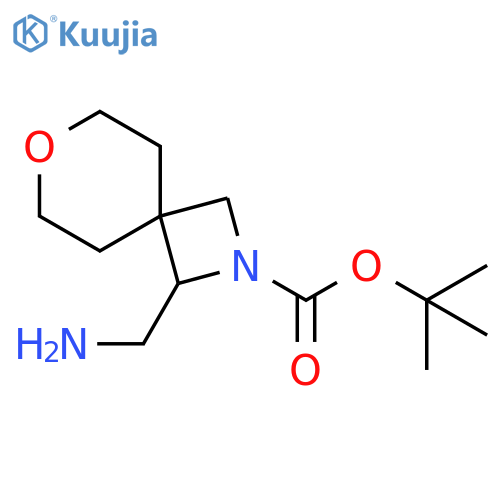 tert-butyl 1-(aminomethyl)-7-oxa-2-azaspiro3.5nonane-2-carboxylate structure