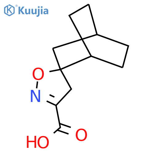 3'H-spirobicyclo2.2.2octane-2,2'-1,5oxazole-4'-carboxylic acid structure