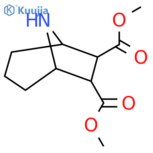 6,7-dimethyl 8-azabicyclo3.2.1octane-6,7-dicarboxylate structure
