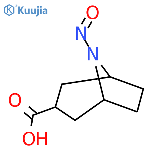8-Nitroso-8-azabicyclo[3.2.1]octane-3-carboxylic acid structure