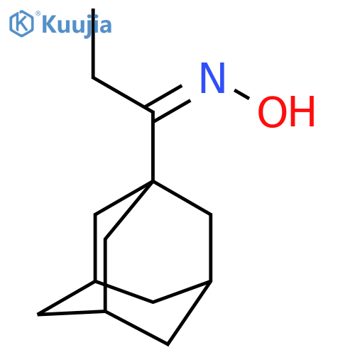 N-1-(adamantan-1-yl)propylidenehydroxylamine structure