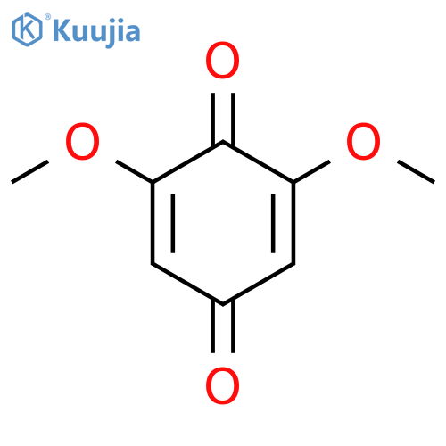 2,5-Cyclohexadiene-1,4-dione,2,6-dimethoxy-, radical ion(1-) structure